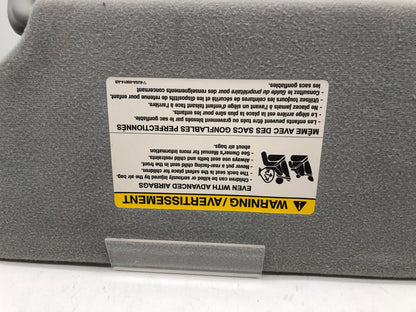 2005-2007 Ford Five Hundred Passenger Sun Visor Gray Illuminated OEM D02B01054