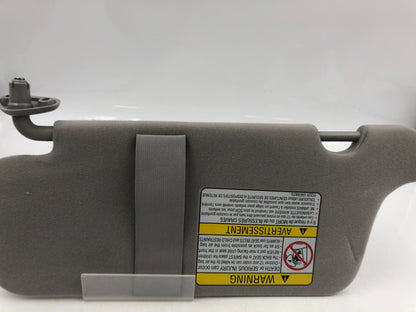 2002-2005 Subaru Legacy Passenger Sun Visor Gray OEM D02B18083