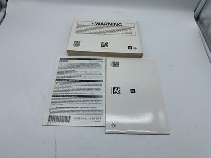 2018 Chevrolet Cruze Owners Manual Set OEM D01B47006