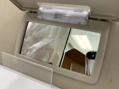 2010-2011 Ford Taurus Passenger Sun Visor Gray Illumination OME E01B01063