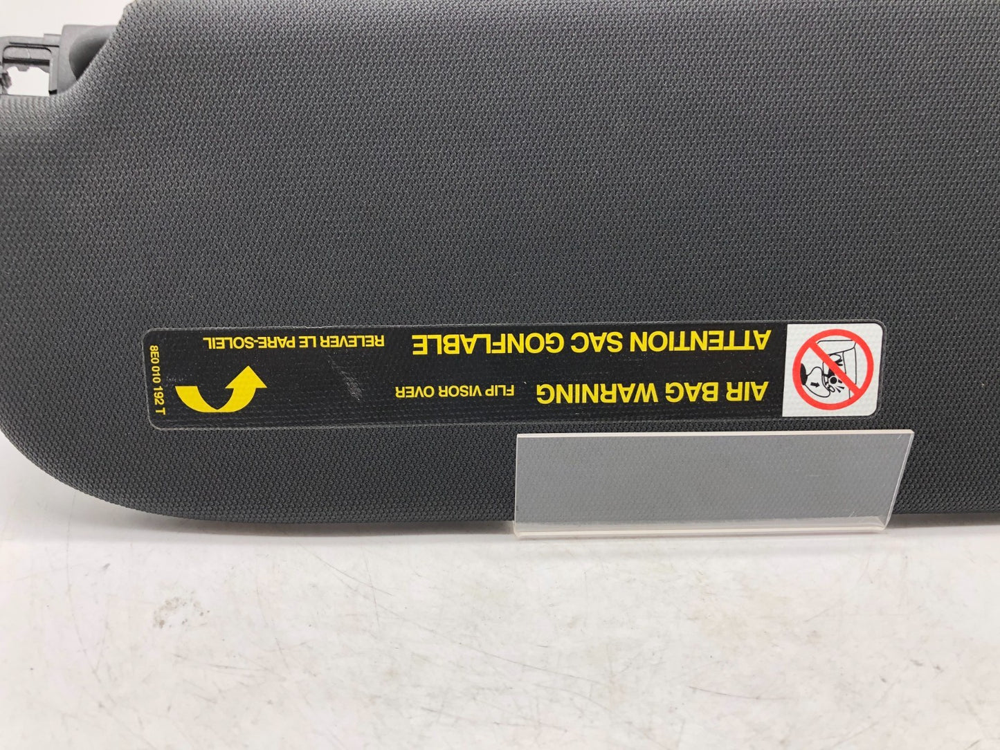 2012-2015 Audi A6 Passenger Sun Visor Black Illuminated OEM C02B44001