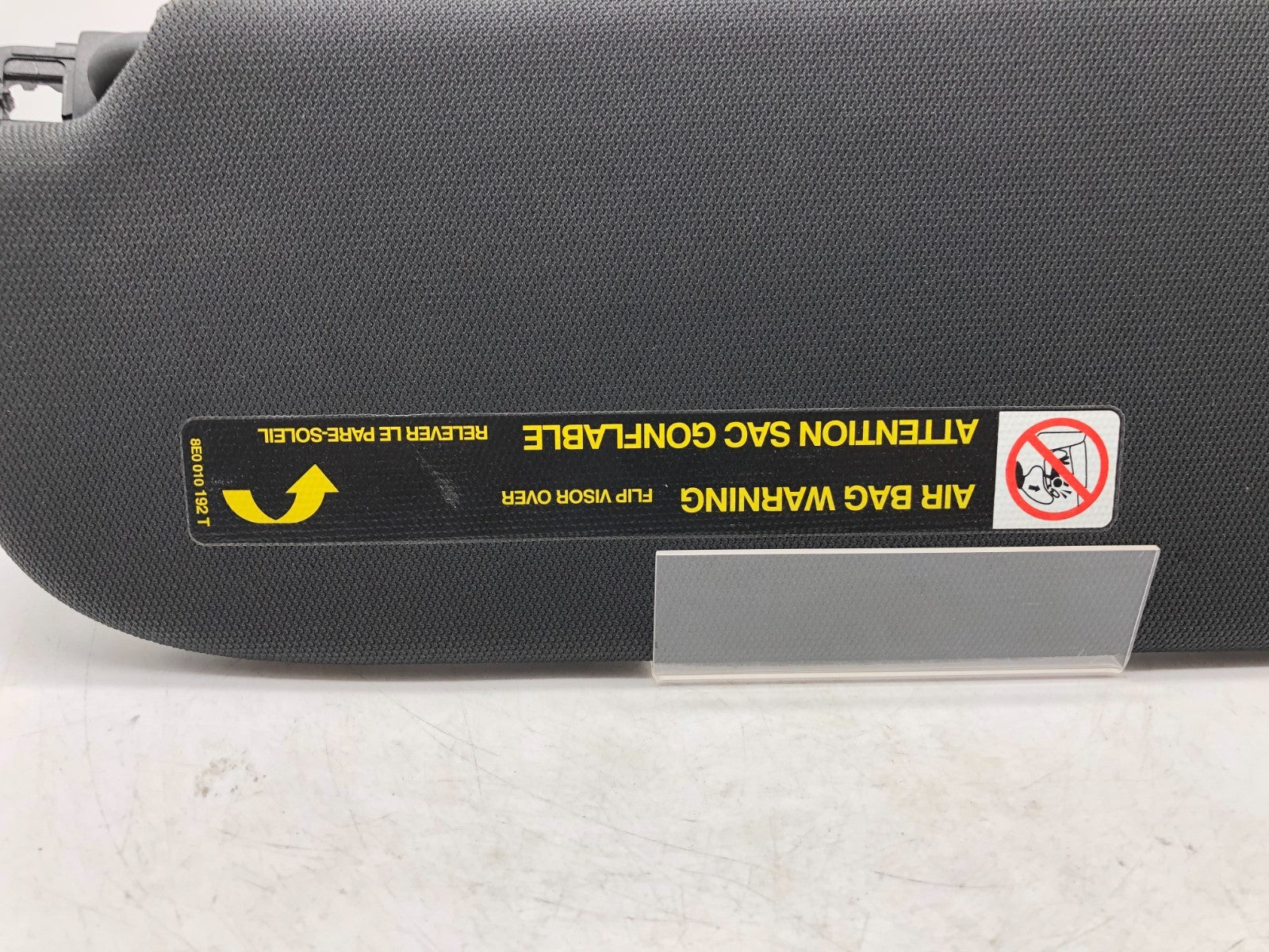 2012-2015 Audi A6 Passenger Sun Visor Black Illuminated OEM C02B44001