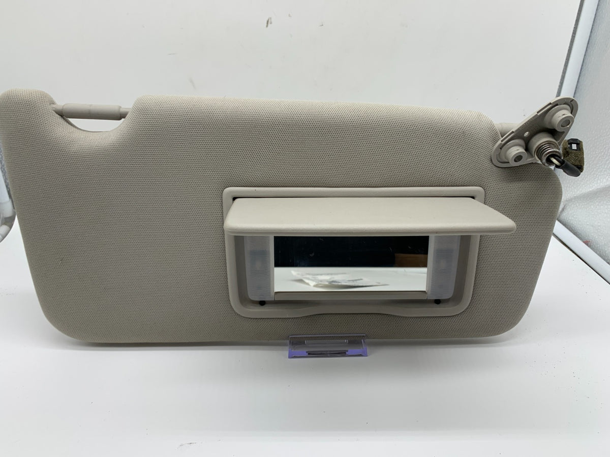 2010-2014 Subaru Legacy Passenger Sun Visor Gray Illuminated OEM A03B35004