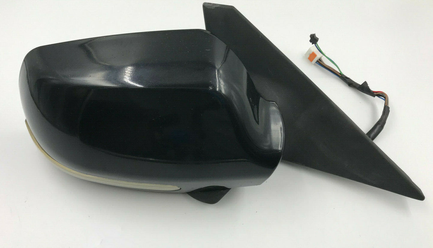 2006-2007 Mazda 6 Passenger Side View Power Door Mirror Black OEM E02B09002