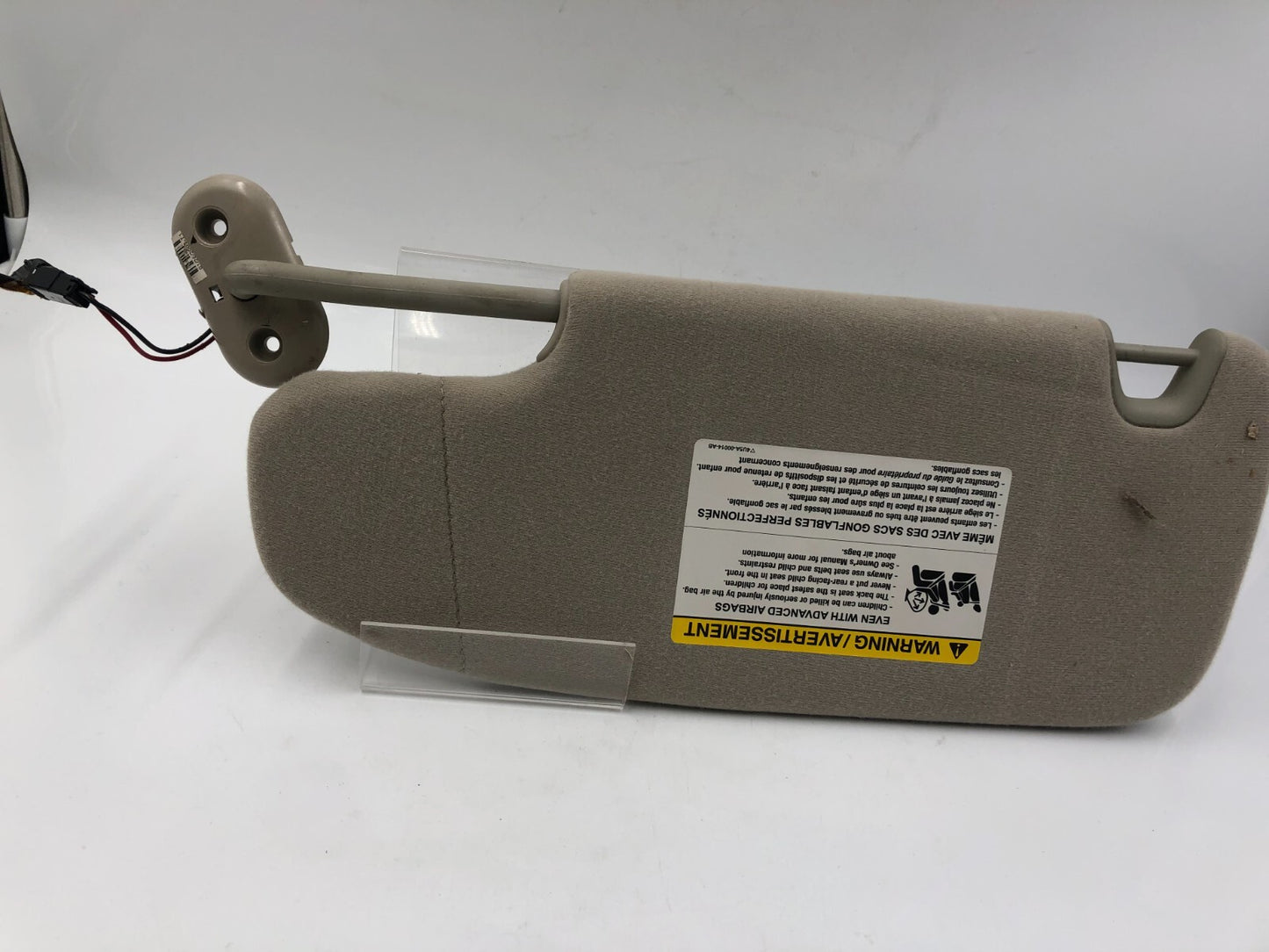 2006-2009 Mercury Milan Passenger Sun Visor Gray Illumination OEM C04B03002