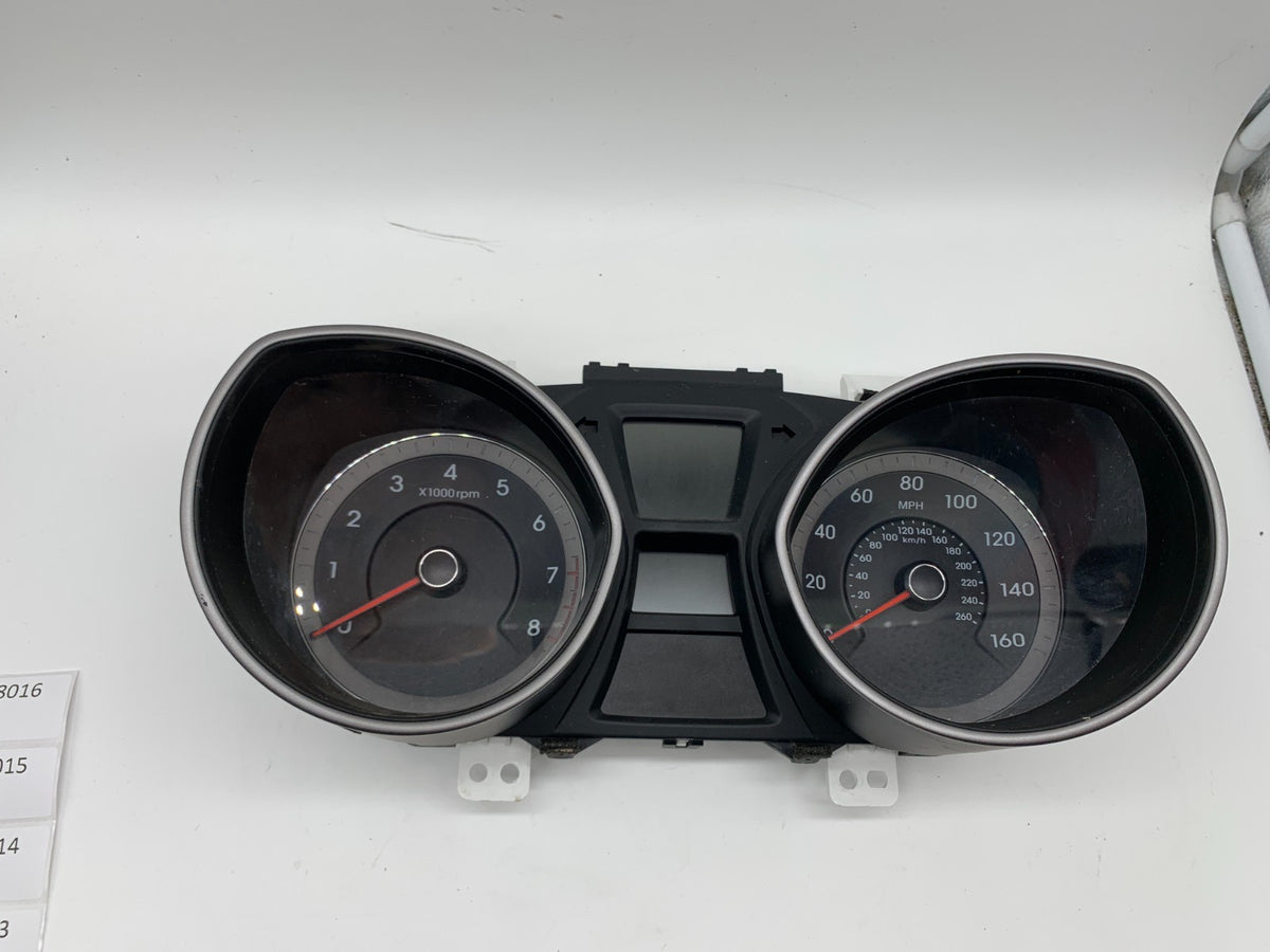 2016-2017 Hyundai Elantra Hatchback GT Speedometer Cluster 44725 Miles C01B08002