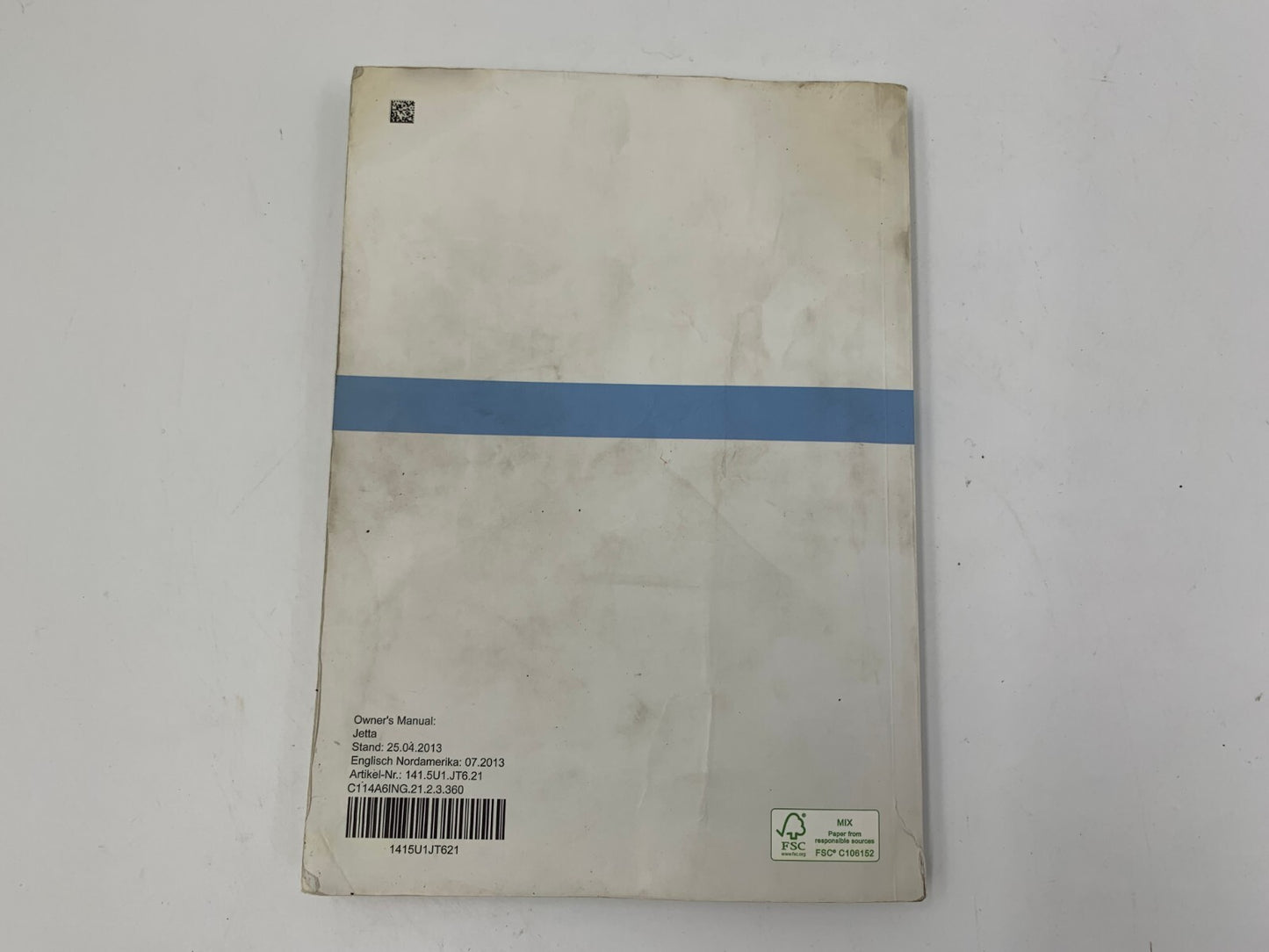 2014 Volkswagen Jetta Owners Manual Set OEM C02B40027