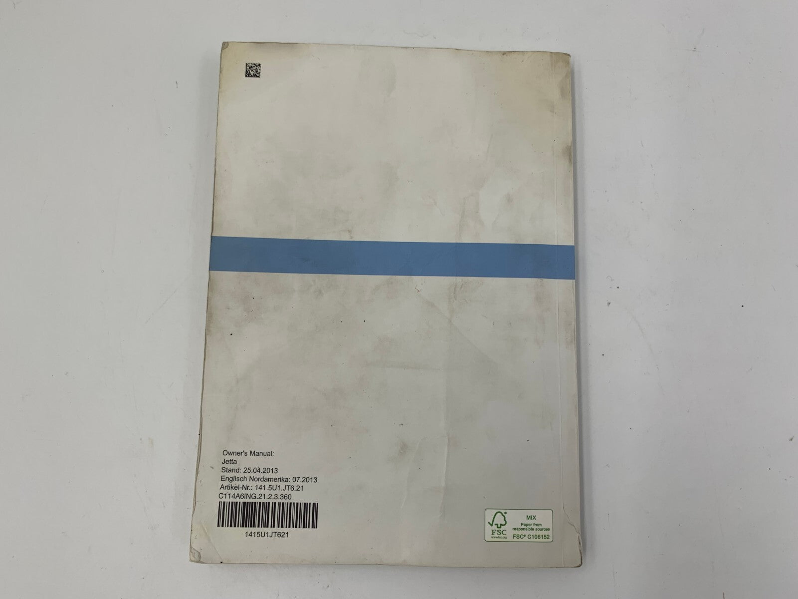 2014 Volkswagen Jetta Owners Manual Set OEM C02B40027