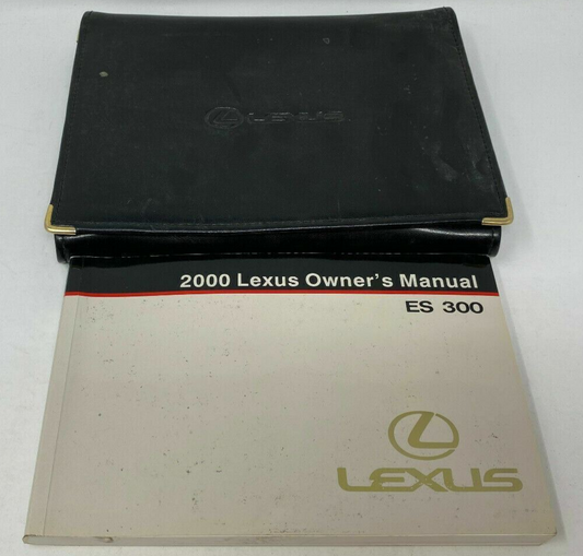 2000 Lexus ES200 Owners Manual with Case OEM B03B18062