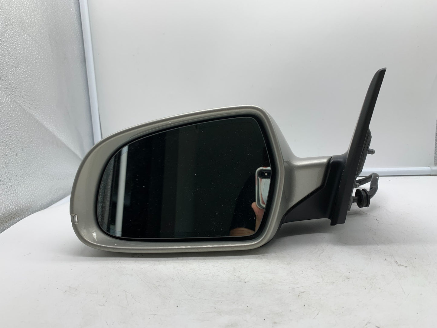 2009-2014 Audi A5 Driver Side View Power Door Mirror Silver OEM B03B08001