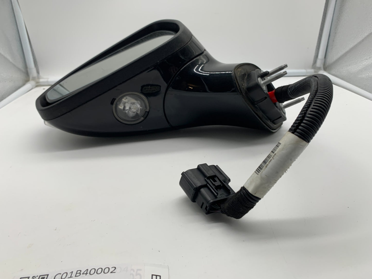 2019-2020 Ford Fusion Driver Side View Power Door Mirror Black BSA OEM C01B40002