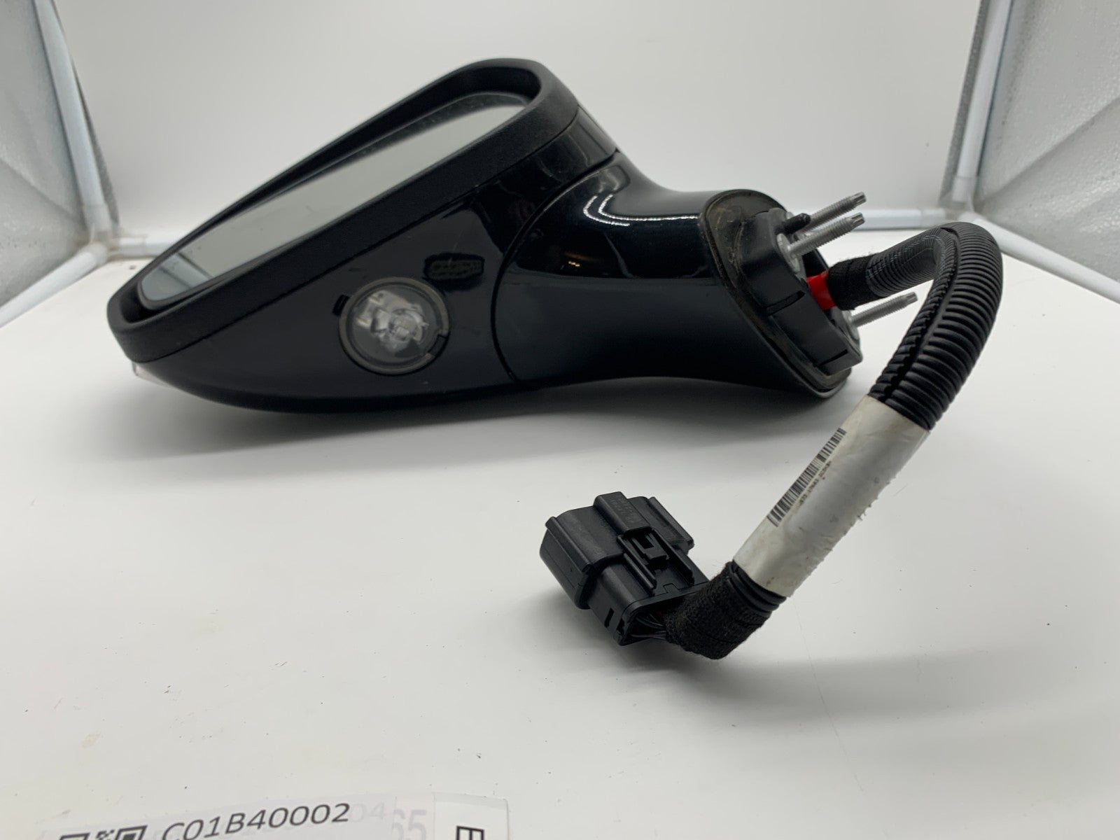 2019-2020 Ford Fusion Driver Side View Power Door Mirror Black BSA OEM C01B40002