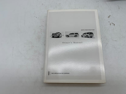 2015 Lincoln Navigator Owners Manual Set with Case OEM A03B43009
