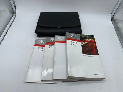 2014 Toyota RAV4 RAV 4 Owners Manual Set OEM R01B34007