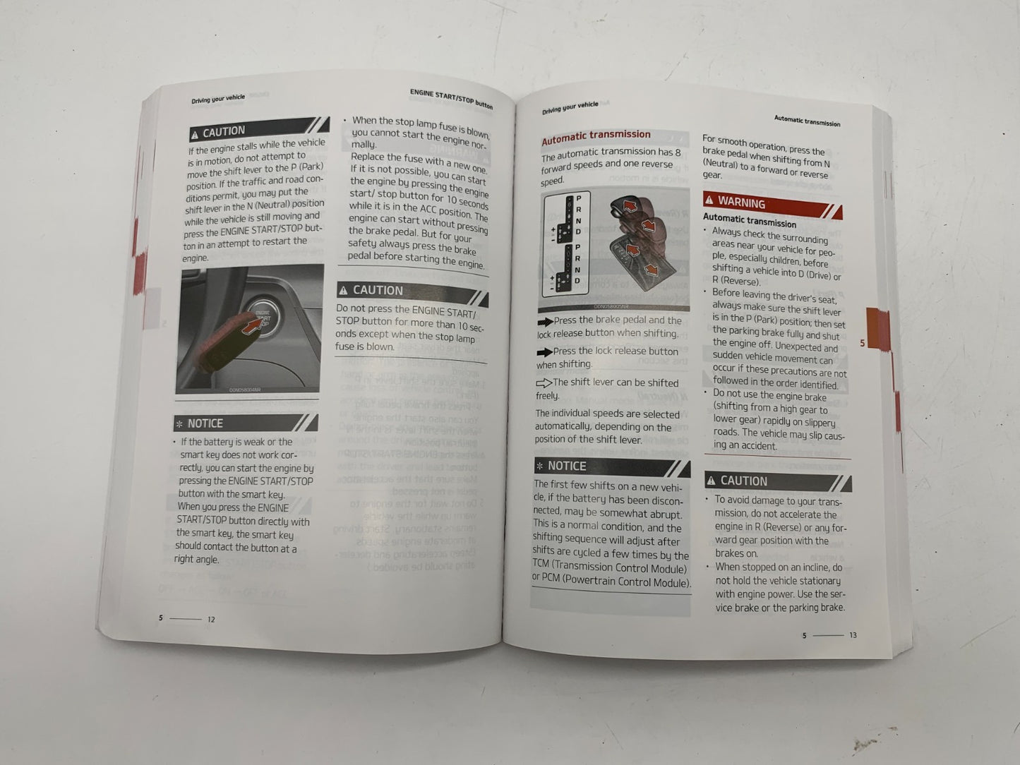 2020 Kia Telluride Owners Manual Set with Case OEM A02B56005