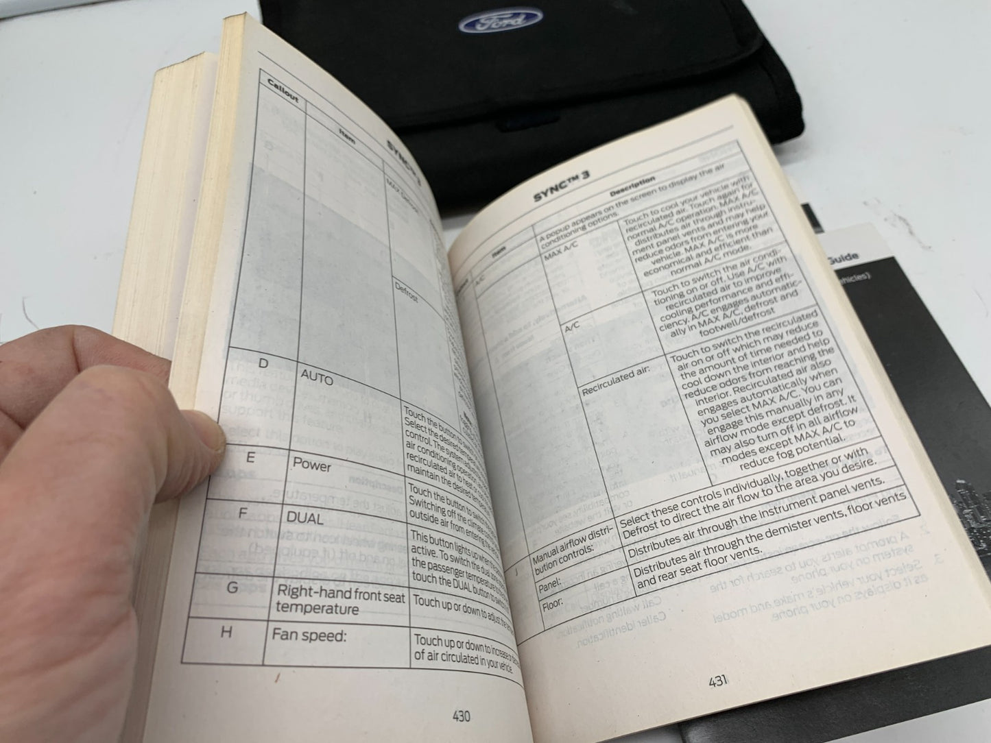 2017 Ford Fusion Owners Manual Set with Case OEM D01B50049