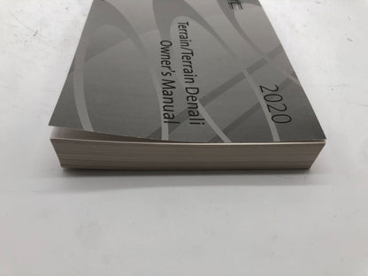 2020 GMC Terrain Denali Owners Manual Set OEM A04B54048