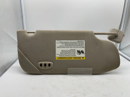 2010-2012 Lincoln MKT Driver Sun Visor Gray Illuminated OEM A03B39075
