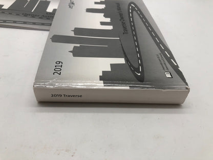 2019 Chevrolet Traverse Owners Manual Set OEM D02B01059