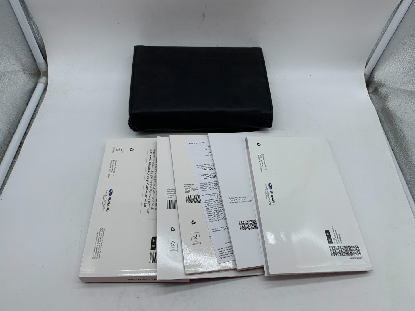 2023 Subaru Impreza Owners Manual Set with Case OEM B03B51014
