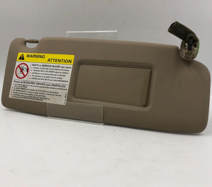 2003-2009 Audi A4 Passenger Sun Visor Brown Illuminated OEM B01B02003