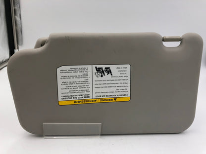2011-2013 Nissan Juke Passenger Sun Visor Gray OEM C03B40048