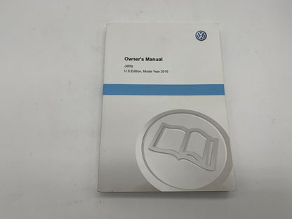 2016 Volkswagen Jetta Owners Manual Set with Case OEM