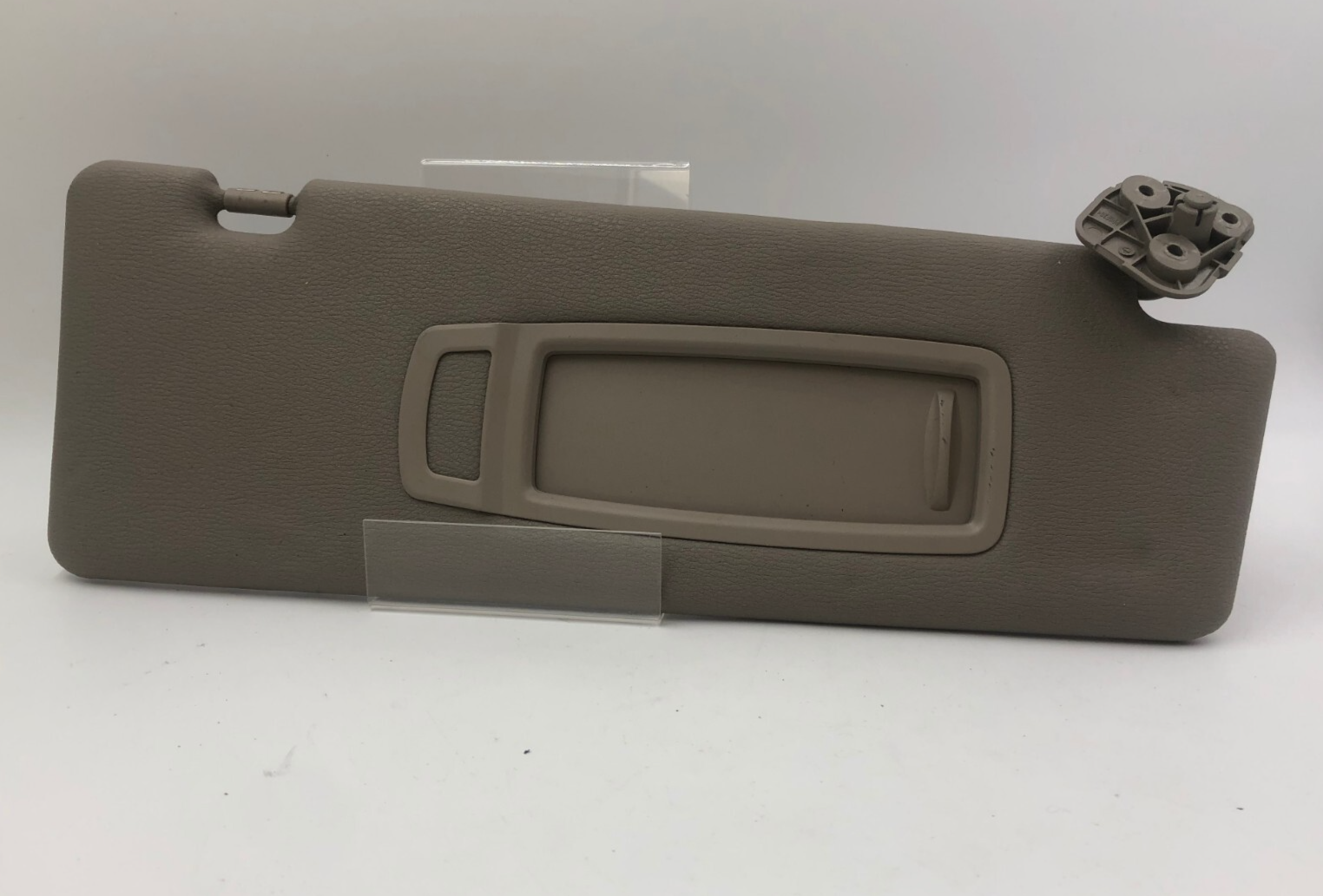 2007-2013 BMW X5 Passenger Sun Visor Sunvisor Brown Illuminated OEM C01B08017