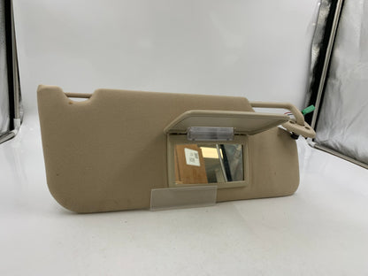 2006 Mercury Montego Passenger Sun Visor Beige Illuminated OEM B01B53004