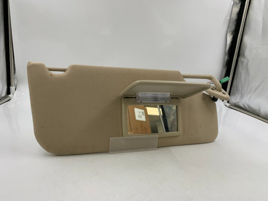 2006 Mercury Montego Passenger Sun Visor Beige Illuminated OEM B01B53004
