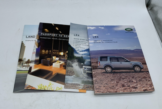 2015 Land Rover LR4 Owners Manual Set OEM D02B09041