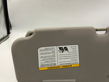 2011-2013 Nissan Juke Passenger Sun Visor Gray OEM B01B32040