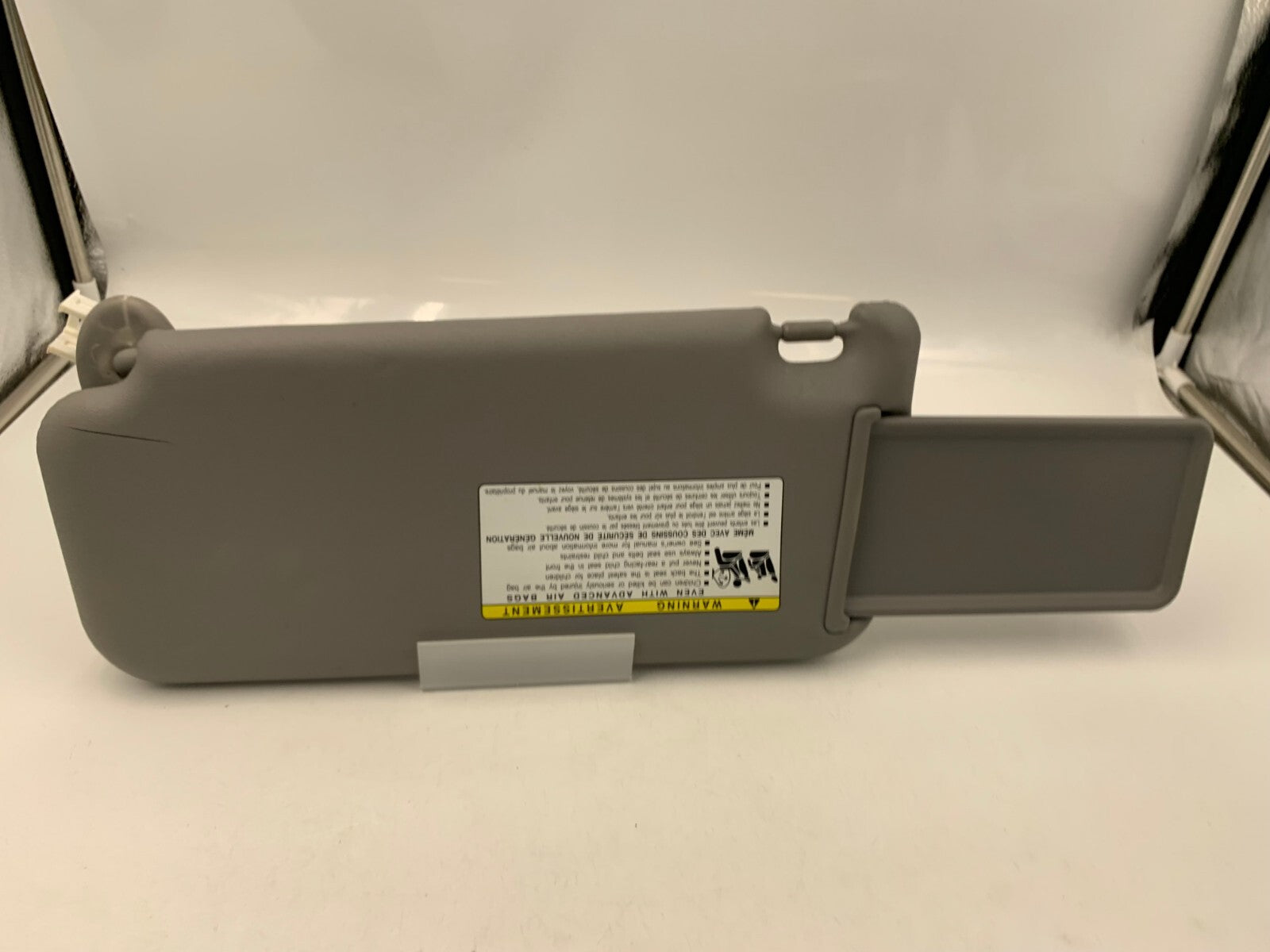 2006-2009 Toyota Rav 4 Passenger Sun Visor Gray OEM B02B41047