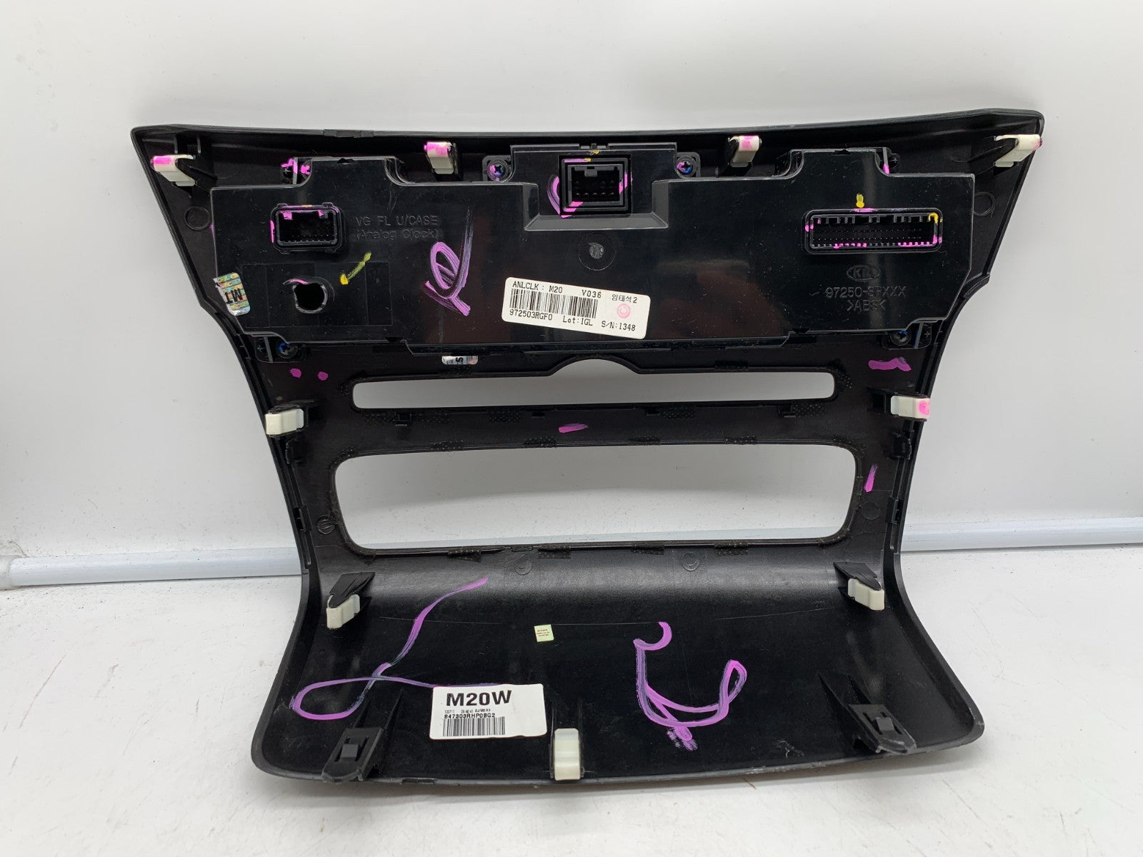 2014-2016 Kia Cadenza AC Heater Climate Control Unit OEM A03B40007