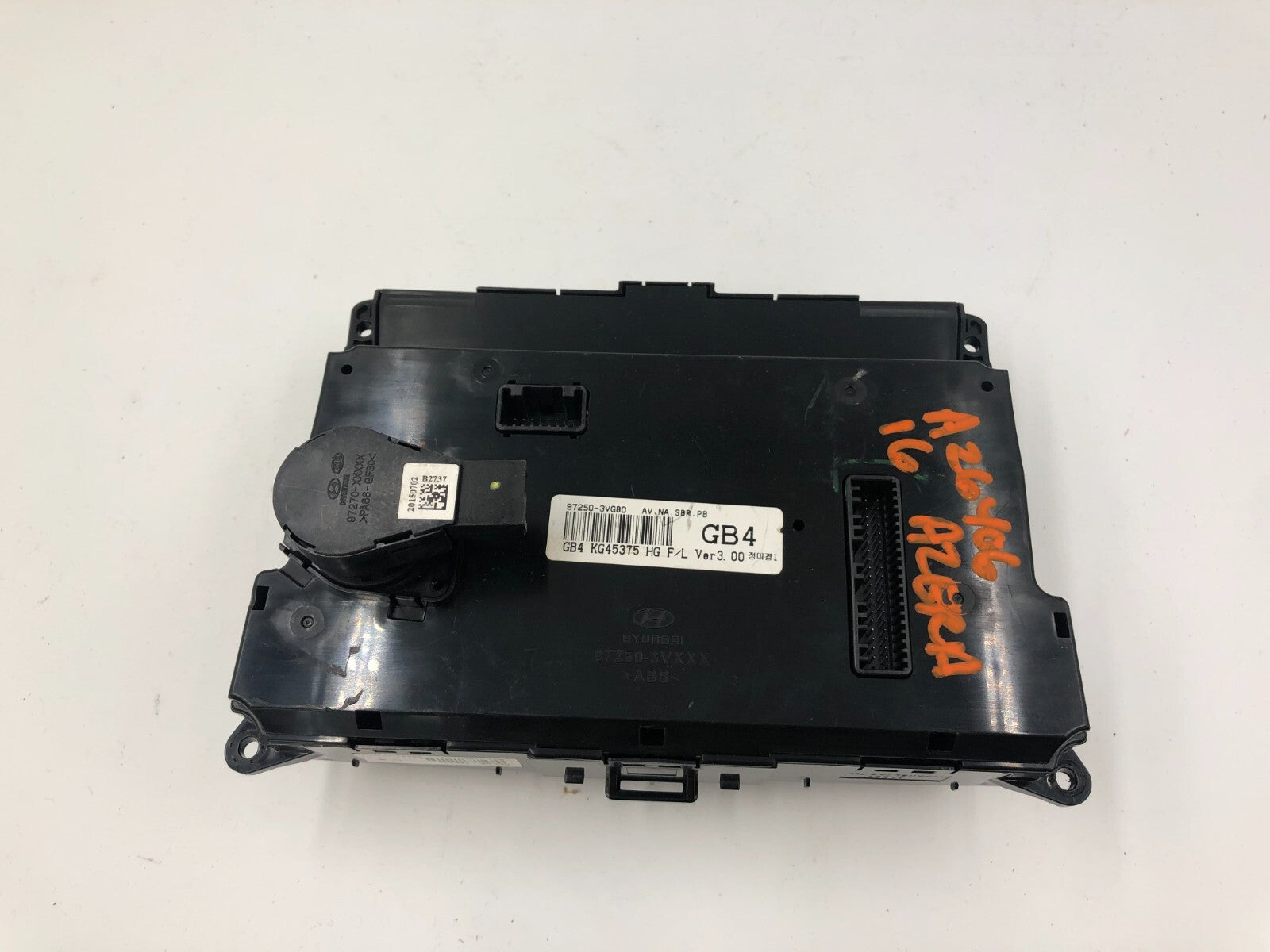 2015-2017 Hyundai Azera AC Heater Climate Control Unit OEM A01B31008