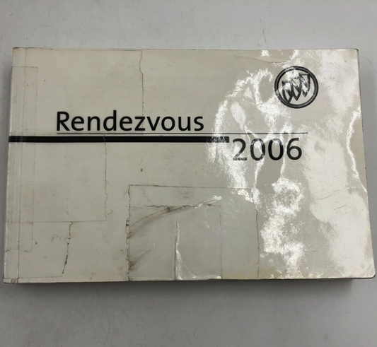 2006 Buick Rendezvous Owners Manual OEM D04B46059