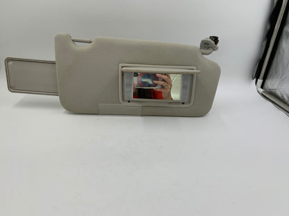 2010-2014 Subaru Legacy Passenger Sun Visor Gray Illuminated OEM B04B30009