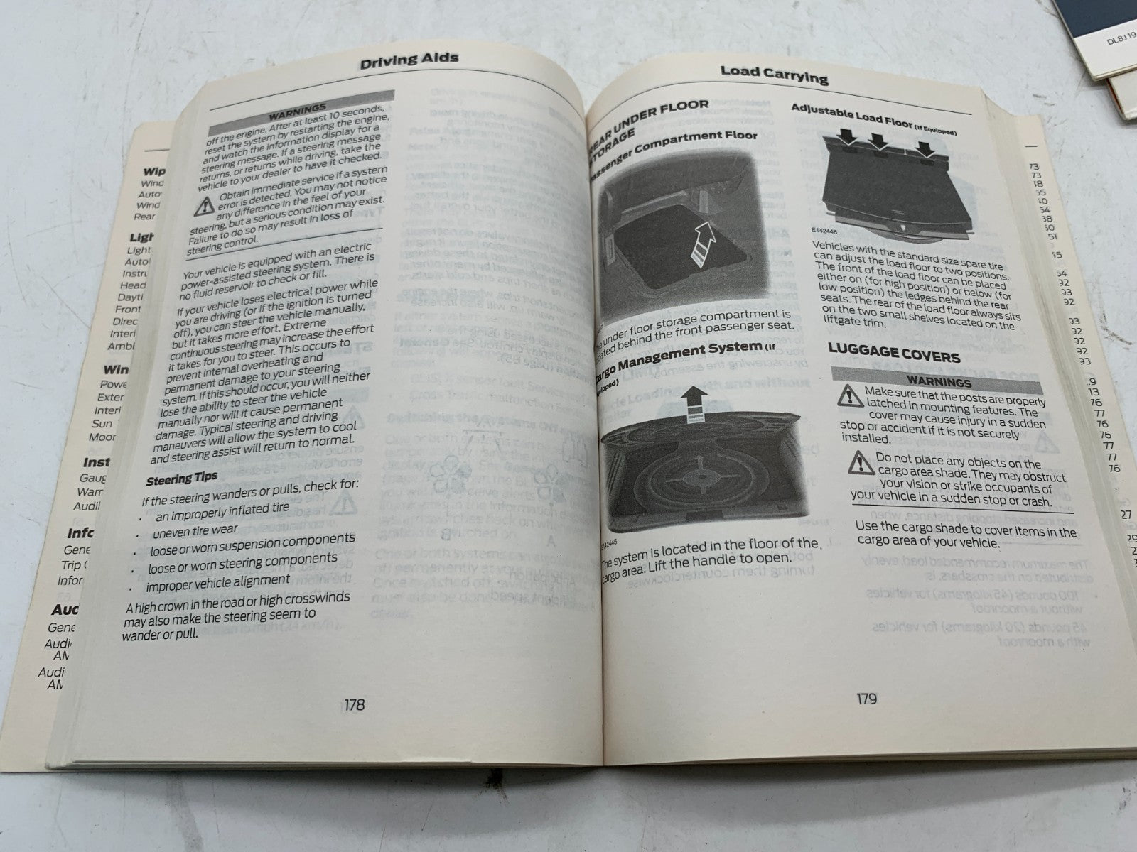 2013 Ford Escape Owners Manual Set with Case OEM C03B62007