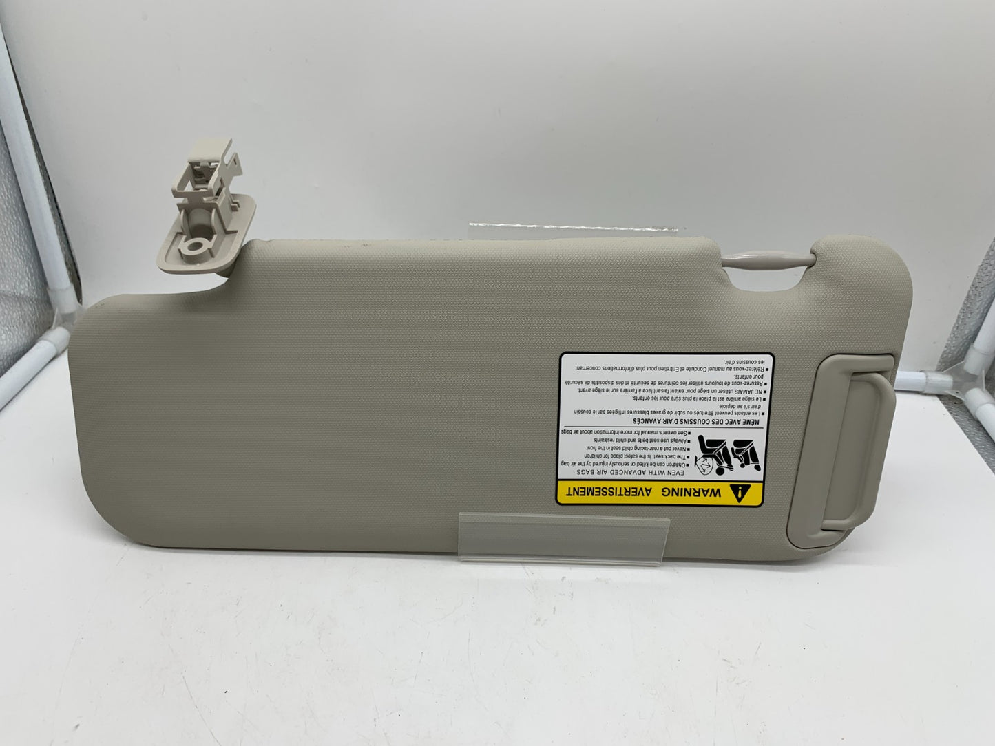 2014-2018 Mazda 3 Sedan Passenger Sun Visor Gray OEM A01B48003