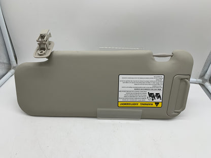 2014-2018 Mazda 3 Sedan Passenger Sun Visor Gray OEM A01B48003