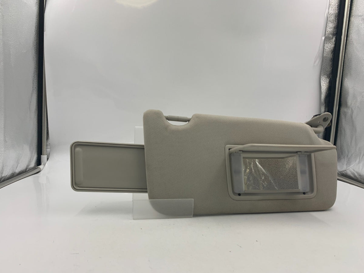 2010-2014 Subaru Legacy Passenger Sun Visor Gray Illuminated OEM E03B54057