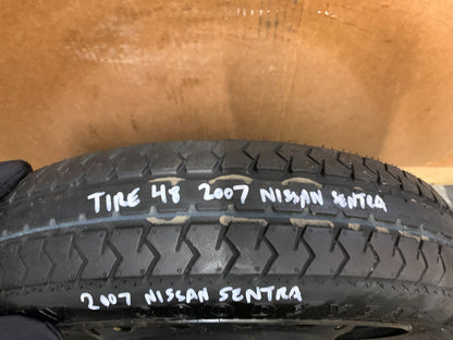 2007-2012 Nissan Sentra 15" Spare Tire Wheel Compact Donut 4 Lugs T125/70D15