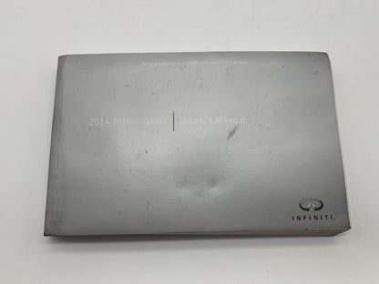 2014 Infiniti QX80 QX 80 Owners Manual Set OEM