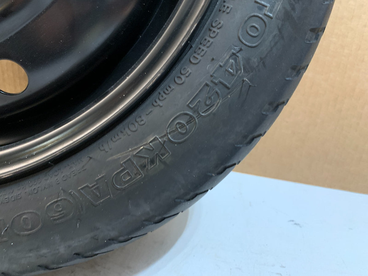 2010-2014 Kia Forte Soul 15" Spare Tire Compact Donut Wheel T125/80D15 OEM