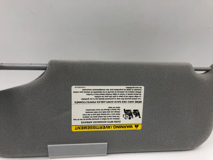 2005-2007 Ford Freestyle Passenger Sun Visor Gray Illuminated OEM D04B28003