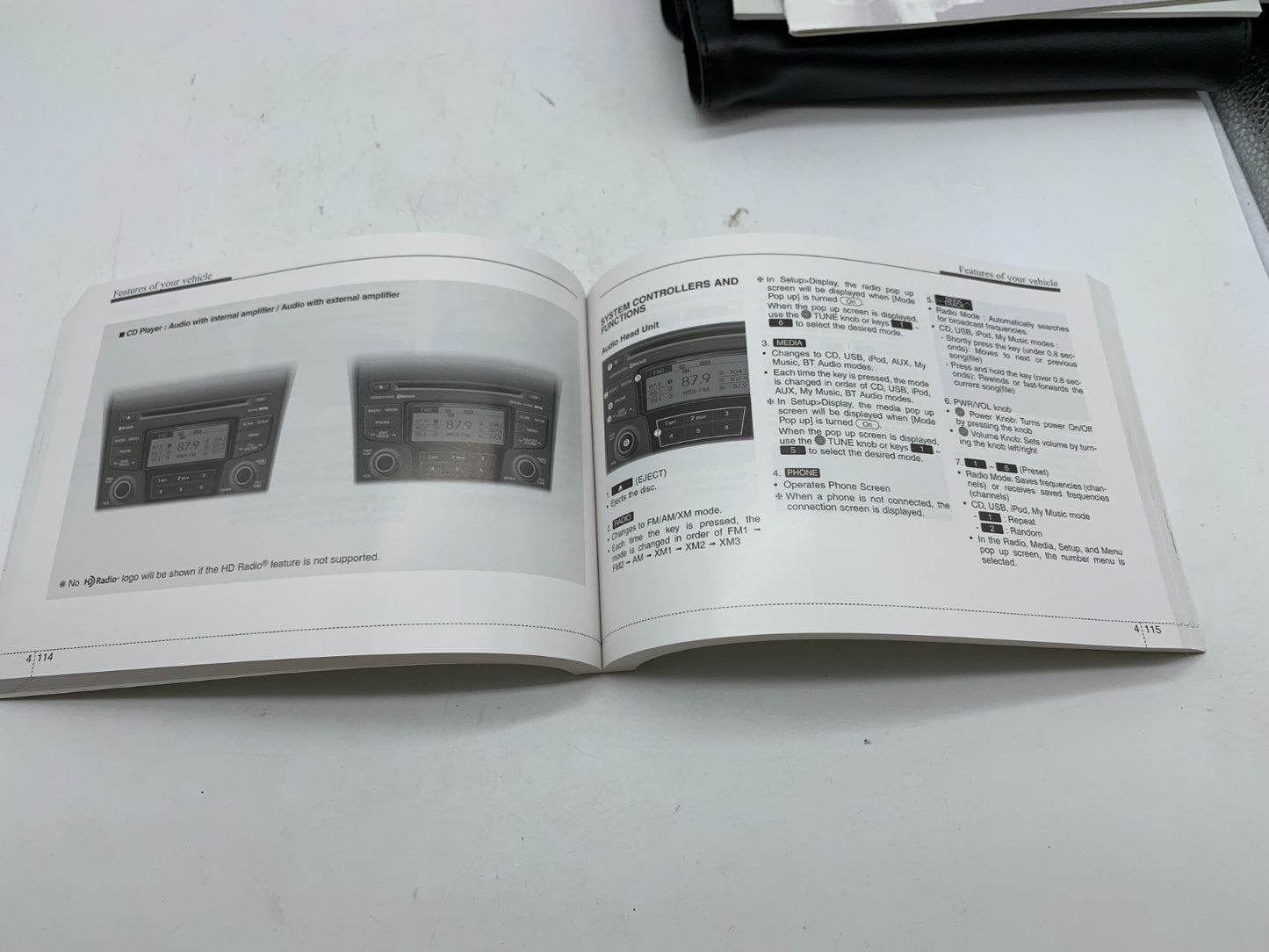 2013 Hyundai Sonata Owners Manual Set with Case OEM B01B27009