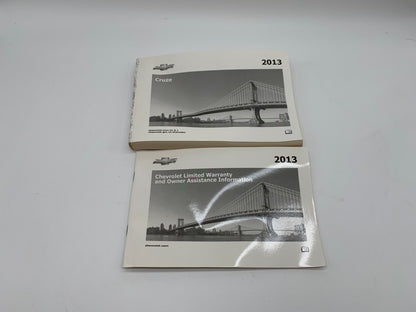 2013 Chevrolet Cruze Owners Manual Set OEM C03B49012
