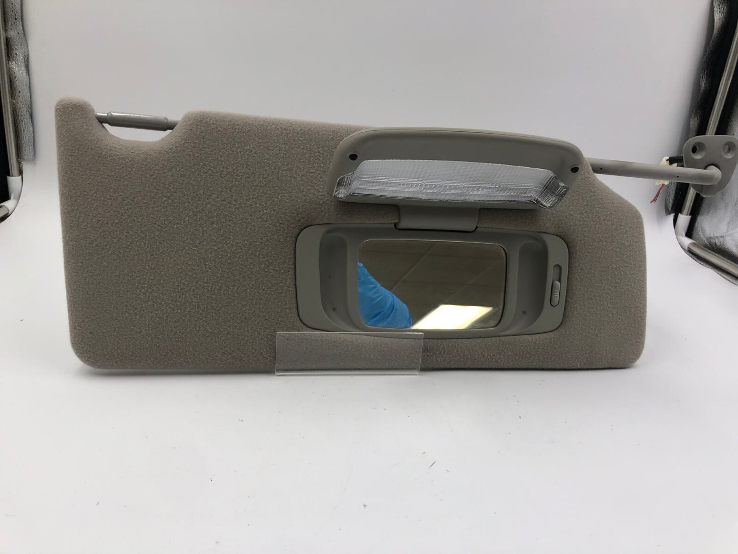 2005-2012 Toyota Avalon Passenger Sun Visor Gray Illuminated OEM C01B52024