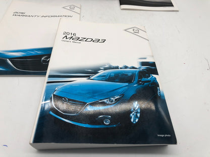 2014 Mazda 3 Owners Manual Set with Case OEM E01B23010