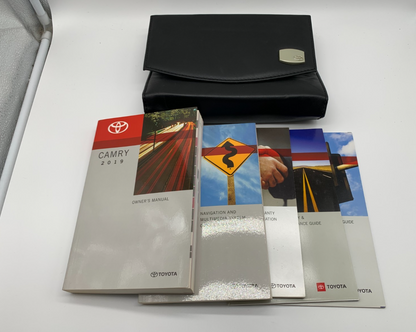 2019 Toyota Camry Owners Manual Set OEM C01B55076